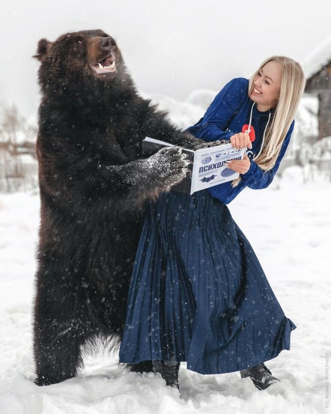 Cứu gấu con khỏi rạp xiếc, cô gái Nga tìm thấy bạn thân trọn đời - Ảnh 8