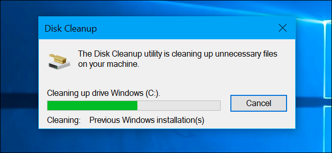 Công cụ Disk Cleanup