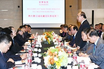 Thủ tướng: Doanh nghiệp Trung Quốc muốn tiêu thụ nông sản Việt Nam