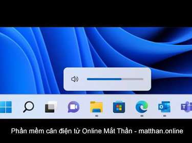 Windows 11 cuối cùng cũng nhận được thanh báo âm lượng mới