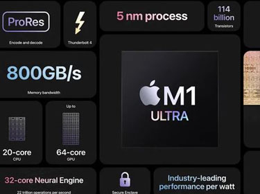Vừa ngoi lên với Alder Lake, Intel lập tức bị Apple vùi dập với M1 Ultra: Mạnh hơn 90% Core i9-12900K, tiết kiệm điện hơn 100W